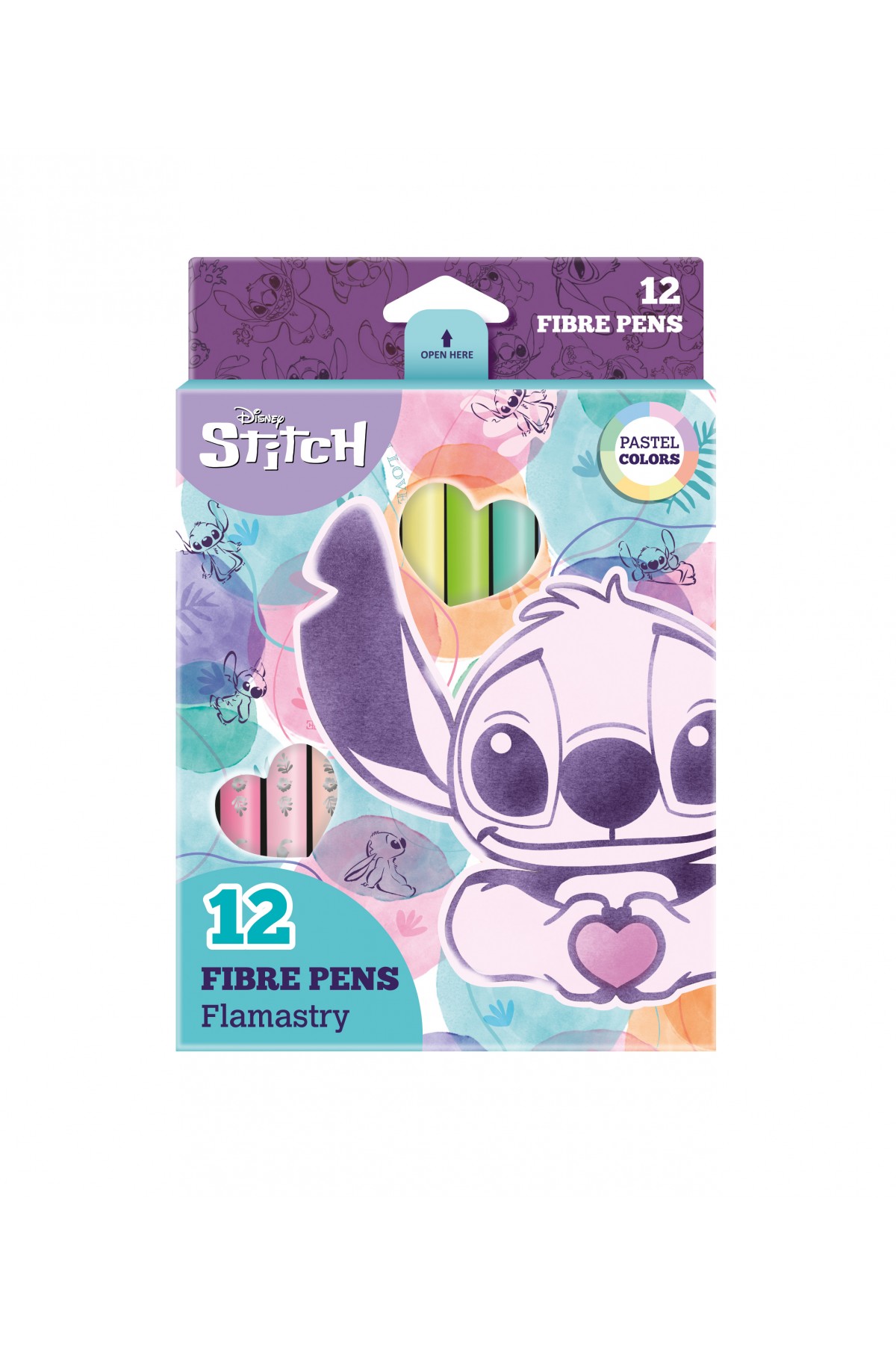 Carioca Disney Fashion Stitch Pastel 12 / set