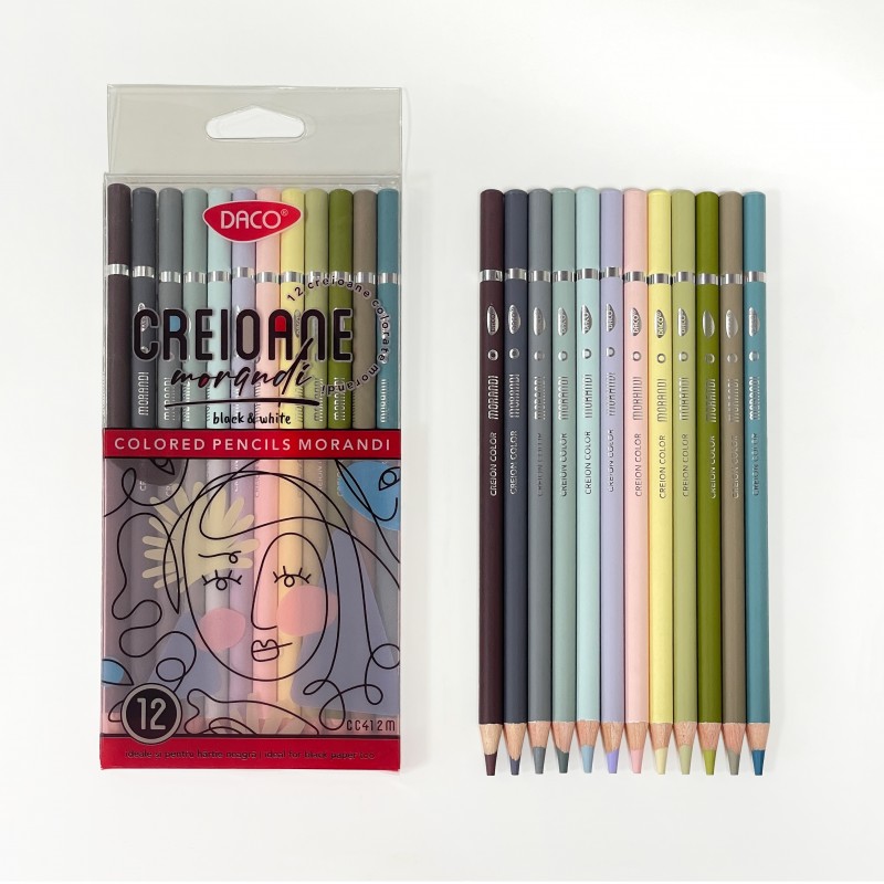 Creioane Colorate Morandi 12 buc