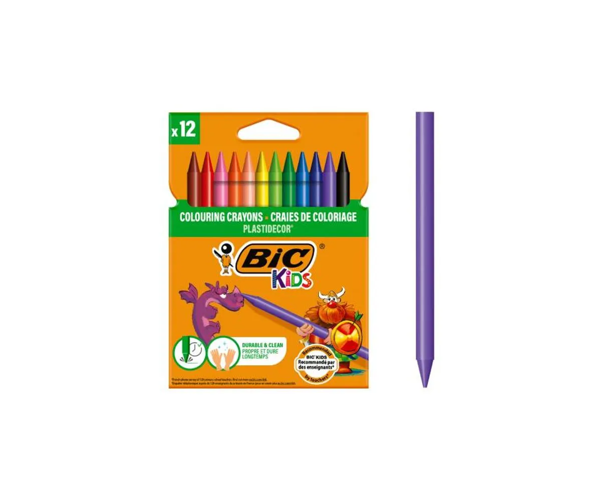 Creioane Cerate Bic 12 buc
