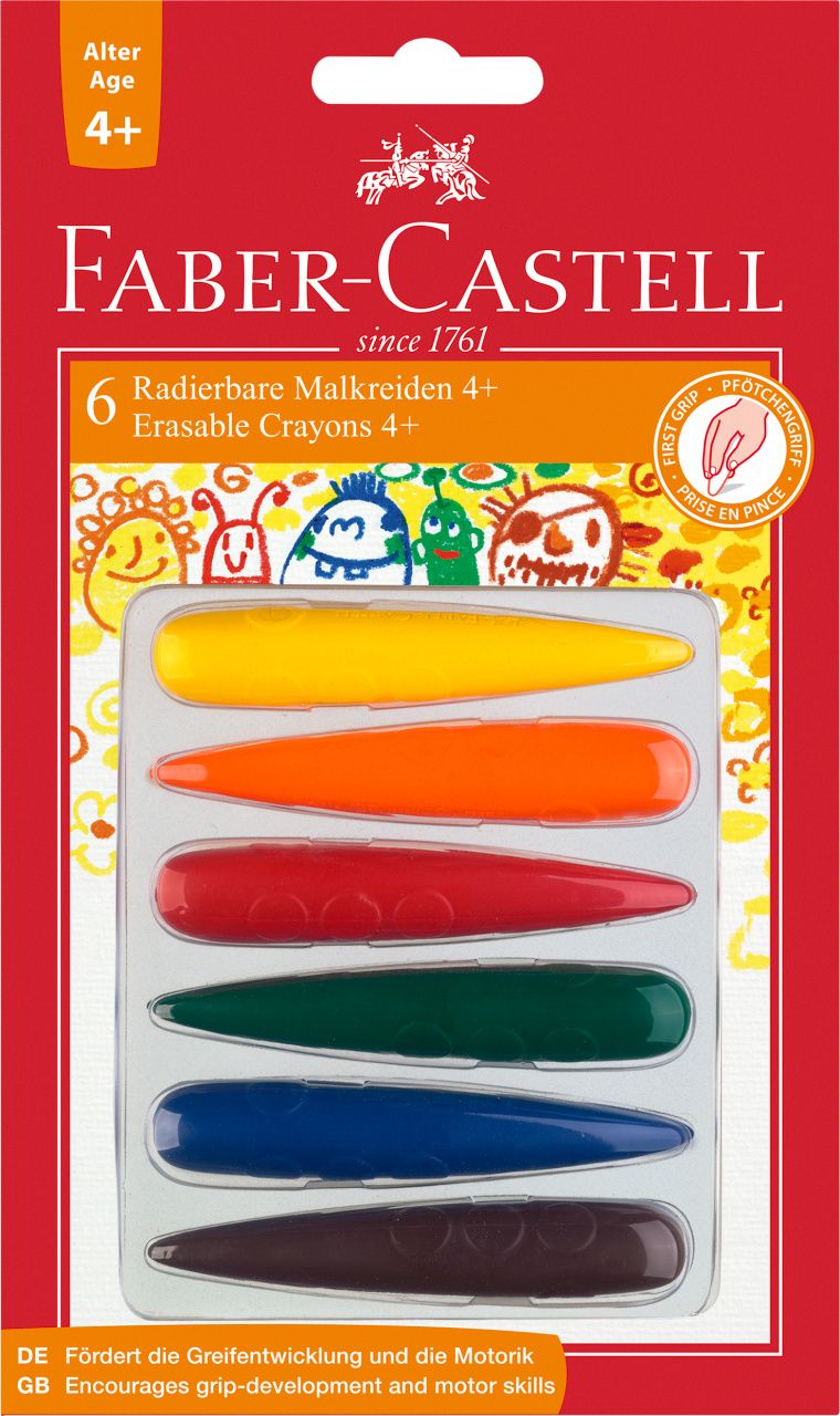 Creioane cerate model degete set 6 