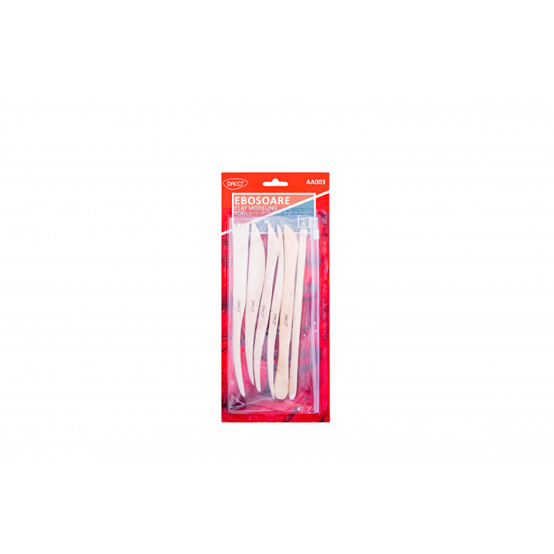 ACCESORII MODELAJ-EBOSOARE SET 6 DACO AA003